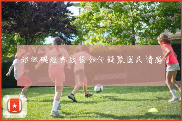 超级碗经典战役如何凝聚国民情感