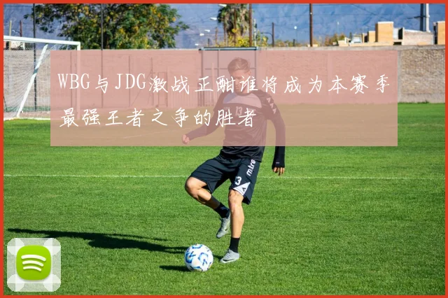 WBG与JDG激战正酣谁将成为本赛季最强王者之争的胜者